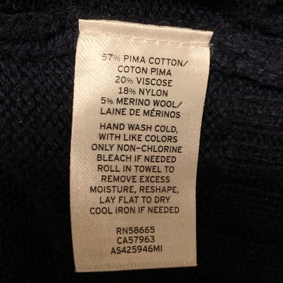 1901 by Nordstrom Black Crewneck Sweater - Picture 8 of 8